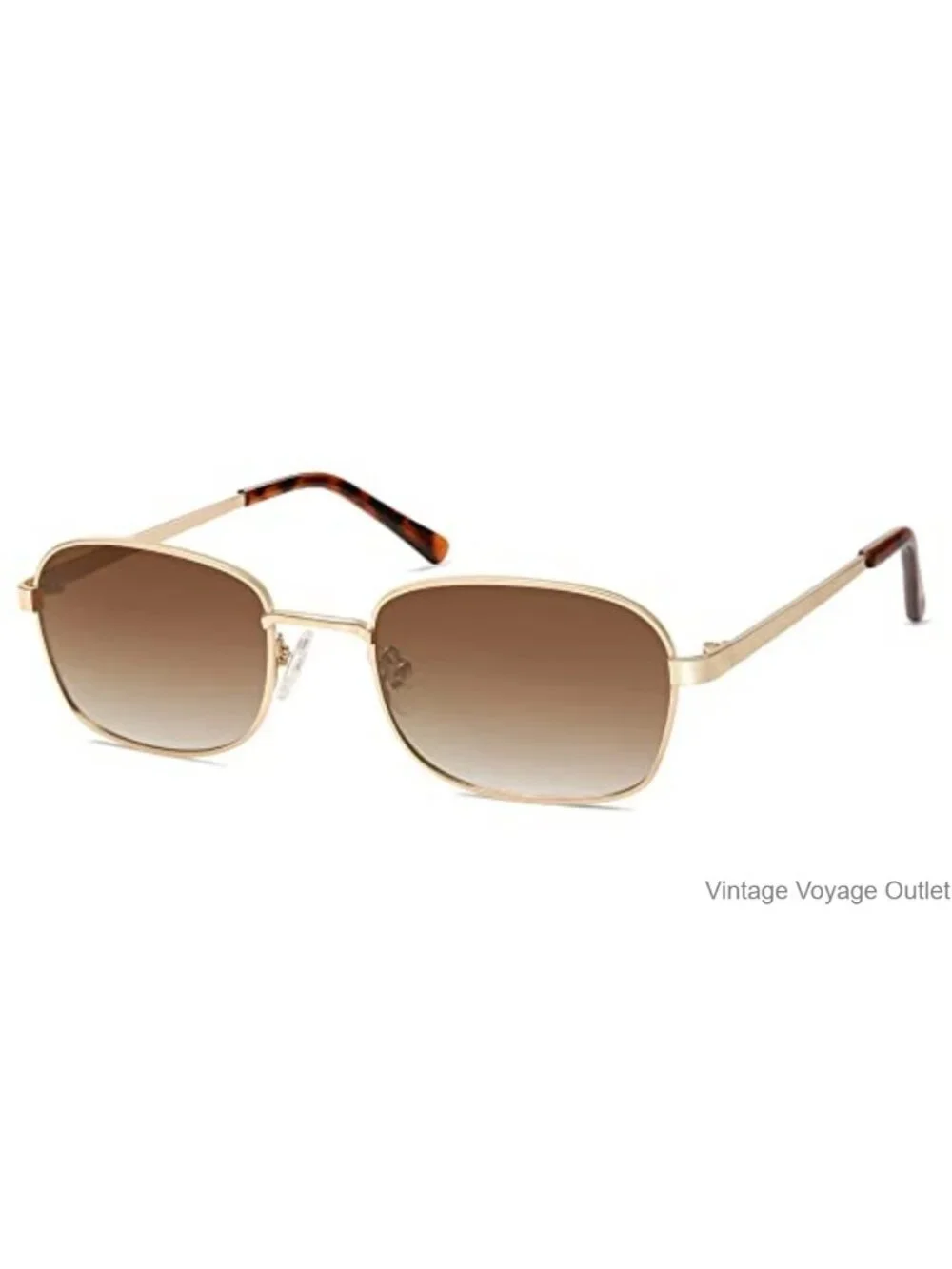 Retro Polarized Oval Sunglasses UV400 Protection Metal Frame Classic Shades